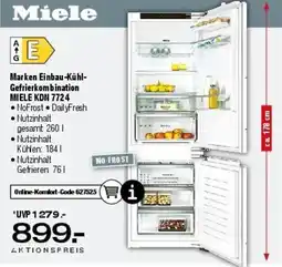 Ostermann Miele Einbau-Kühl-Gefrierkombination MIELE KDN 7724 Angebot