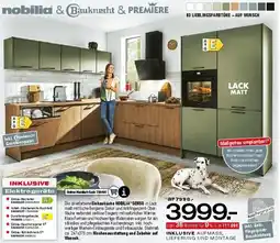 Ostermann Einbauküche NOBILIA SENSO Angebot
