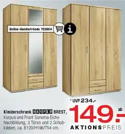 Ostermann Kleiderschrank HARPER BREST Angebot