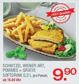 Ostermann Schnitzel wiener art, pommes Angebot