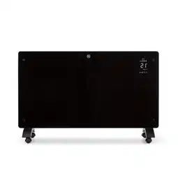 Netto Marken-Discount Bansin Crystal Smart Konvektions-Heizgerät 1500W 5 - 50 °C App-Steuerung Schwarz 1500 W Angebot