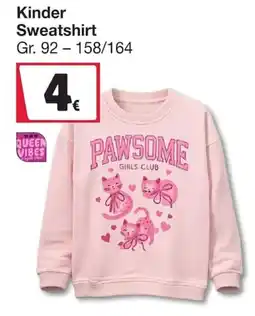 Woolworth Kinder Sweatshirt Angebot