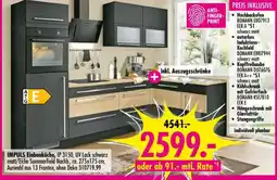 Möbel Boss IMPULS Einbauküche Angebot