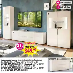 Möbel Boss Wohnprogramm Santorin Lowboard Angebot