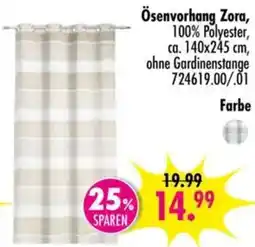 Möbel Boss Ösenvorhang Zora Angebot