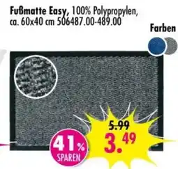 Möbel Boss Fußmatte Easy Angebot