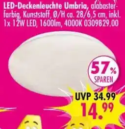 Möbel Boss LED-Deckenleuchte Umbria Angebot