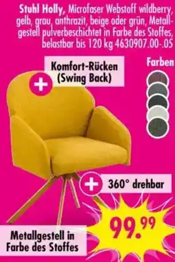 Möbel Boss Stuhl Holly Angebot