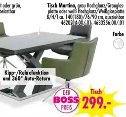Möbel Boss Tisch Martina Angebot