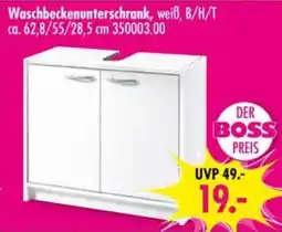 Möbel Boss Waschbeckenunterschrank Angebot