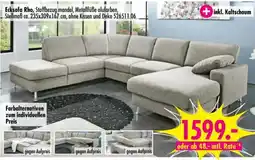 Möbel Boss Ecksofa Rho Angebot