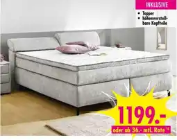 Möbel Boss Topper höhenverstellbare Kopfteile Angebot