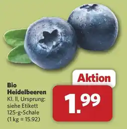Combi Bio Heidelbeeren Angebot