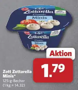 Combi Zott Zottarella Minis Angebot
