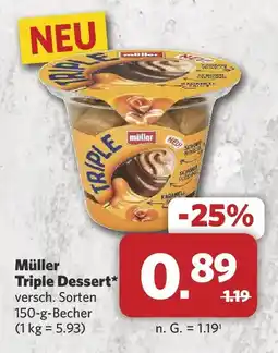Combi Müller Triple Dessert Angebot
