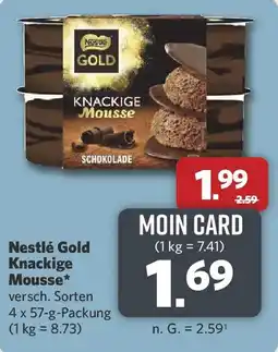 Combi Nestlé Gold Knackige Mousse Angebot