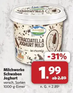 Combi Milchwerke Schwaben Joghurt Angebot