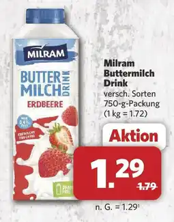 Combi Milram Buttermilch Drink Angebot