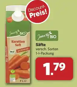 Combi Jeden Tag BIO Säfte Angebot