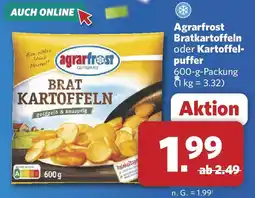 Combi Agrarfrost Bratkartoffeln oder Kartoffelpuffer Angebot