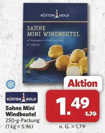 Combi KÜSTEN GOLD Sahne Mini Windbeutel Angebot