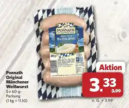 Combi Ponnath Original Münchener Weißwurst Angebot