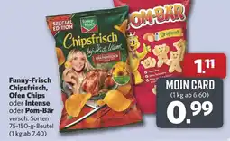 Combi Funny-Frisch Chipsfrisch, Ofen Chips oder Intense oder Pom-Bär Angebot