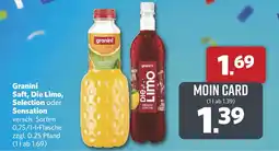 Combi Granini Saft, Die Limo, Selection oder Sensation Angebot