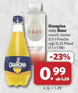 Combi Orangina oder Baze Angebot