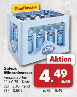 Combi Salvus Mineralwasser Angebot