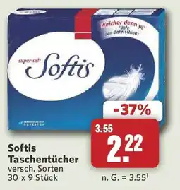 Combi Softis Taschentücher Angebot