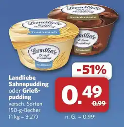 Combi Landliebe Sahnepudding oder Grieß-pudding Angebot
