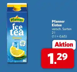 Combi Pfanner Eistee Angebot