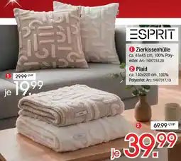 Zurbrüggen ESPRIT Zierkissenhülle Angebot
