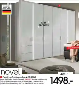 Zurbrüggen novel Funktions-Drehtürenschrank ORLANDO Angebot