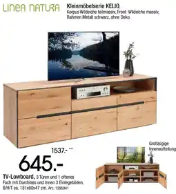 Zurbrüggen LINEA NATURA TV-Lowboard Angebot
