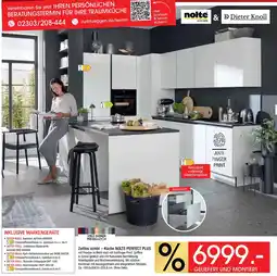 Zurbrüggen Zeitlos schön - Küche NOLTE PERFECT PLUS Angebot