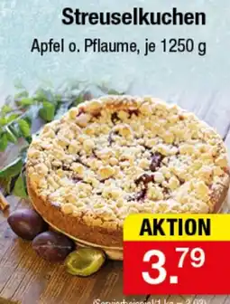 Zimmermann Streuselkuchen Angebot