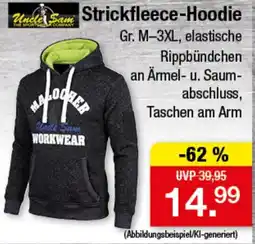 Zimmermann Strickfleece-Hoodie Uncle Sam Angebot