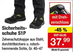 Zimmermann Sicherheitsschuhe S1P Angebot