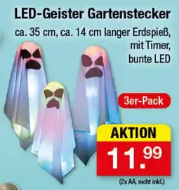 Zimmermann LED-Geister Gartenstecker Angebot