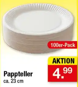 Zimmermann Pappteller Angebot
