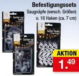 Zimmermann Befestigungsets Saugnäpfe (versch. Größen) Angebot