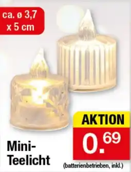 Zimmermann Mini-Teelicht Angebot