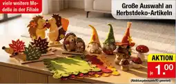 Zimmermann Herbstdeko-Artikeln Angebot