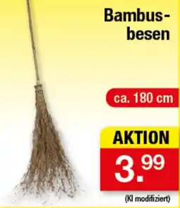 Zimmermann Bambus-besen Angebot