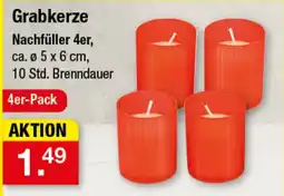 Zimmermann Grabkerze Angebot