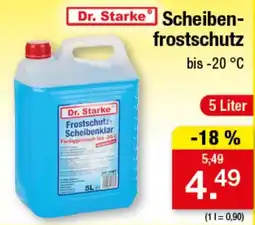 Zimmermann Dr. Starke Scheibenfrostschutz Angebot