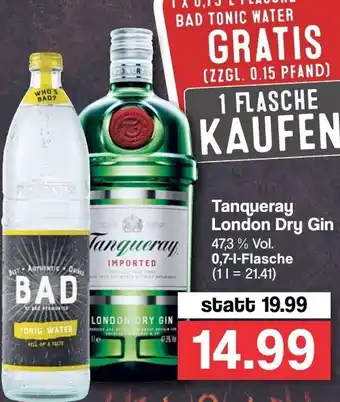 Famila Nord West Tanqueray London Dry Gin 0,7L Angebot