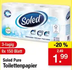 Zimmermann Soled Pure Toilettenpapier Angebot